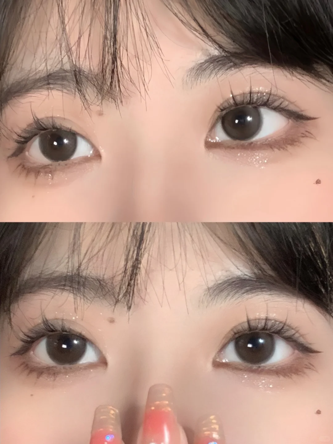泰美辣！！很像baby嫩模时期的眼珠子