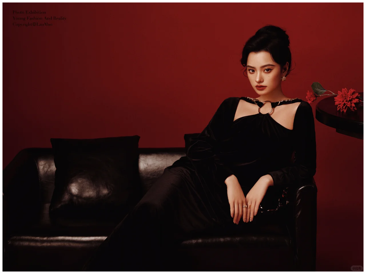 复古摩登女郎写真🌼穿透镜头的美丽