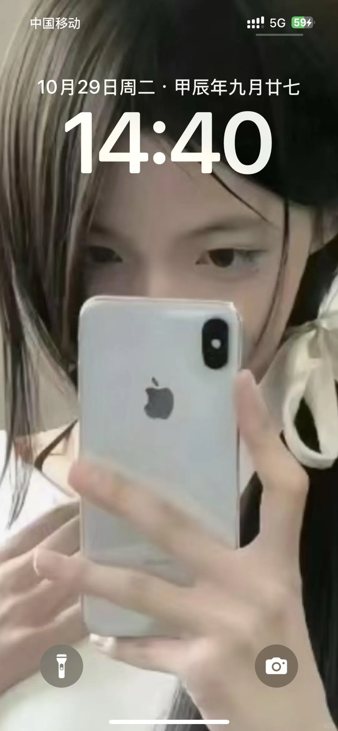 美女壁纸，敲好看