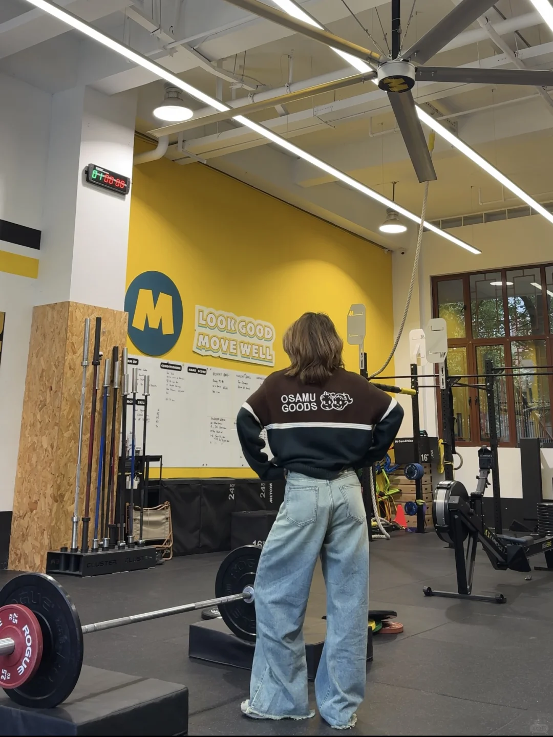 CrossFit 救命 又是被条纹迷倒的一天