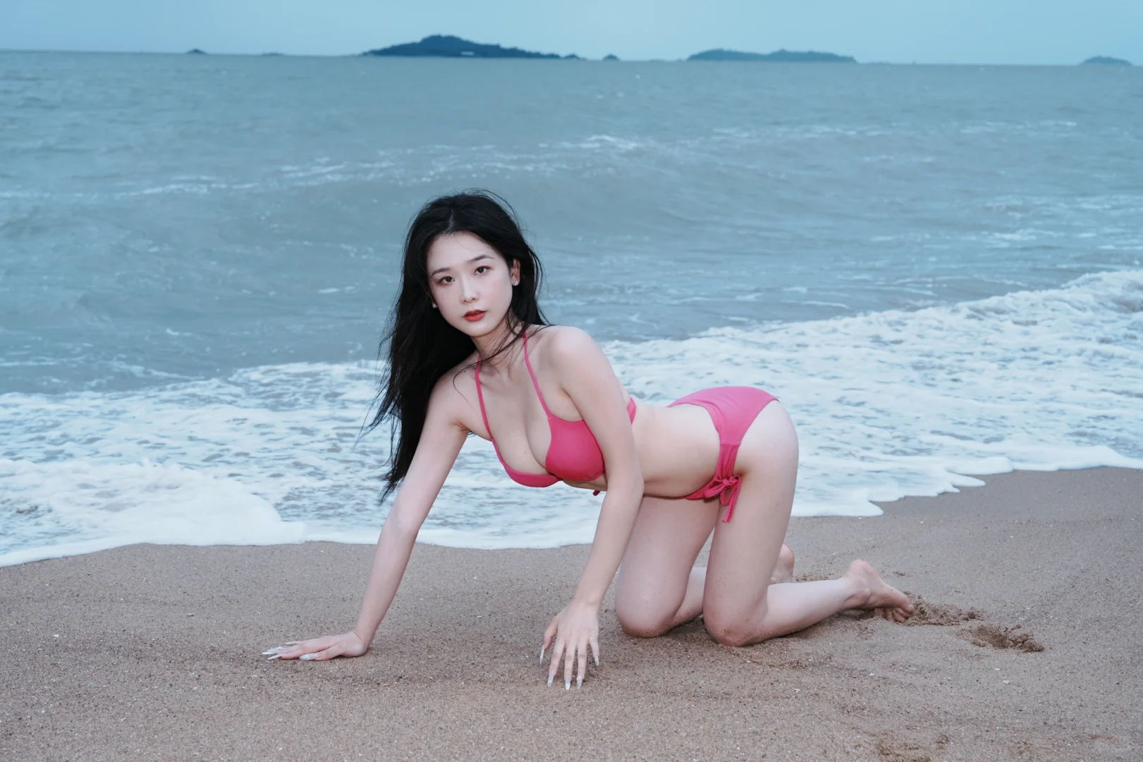 👙夏日海滩必备！绝美比基尼拍照