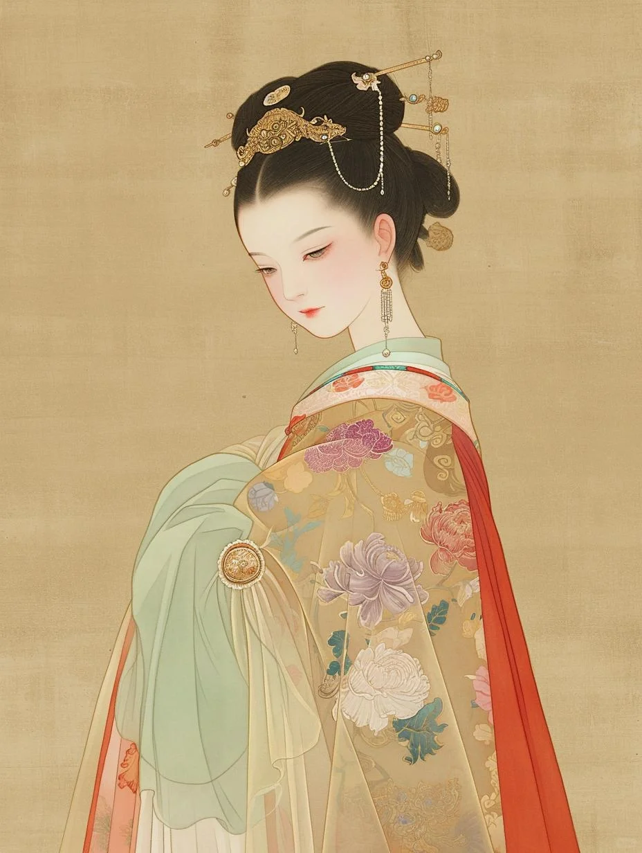 唐宫美人图‖如花似玉，豆蔻年华，红颜未老