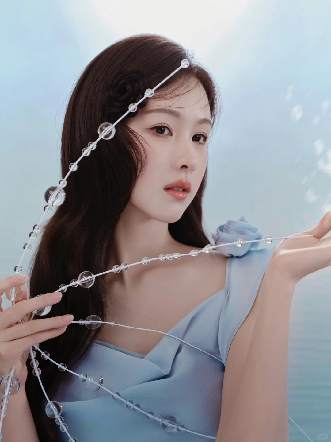 海水缱绻灵动少女～陈都灵