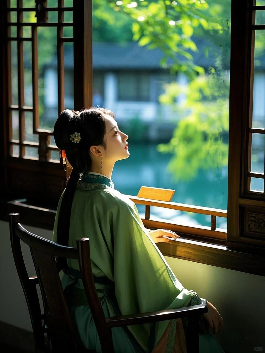 汉服拍照姿势！园林写真！收藏！