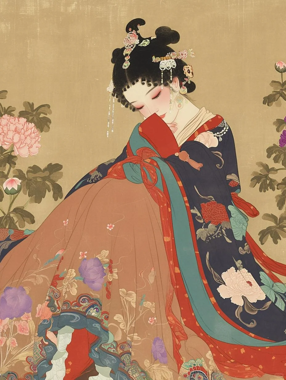 唐宫美人图‖如花似玉，豆蔻年华，红颜未老