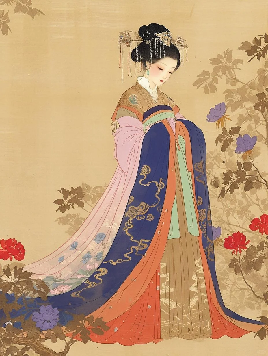 唐宫美人图‖如花似玉，豆蔻年华，红颜未老