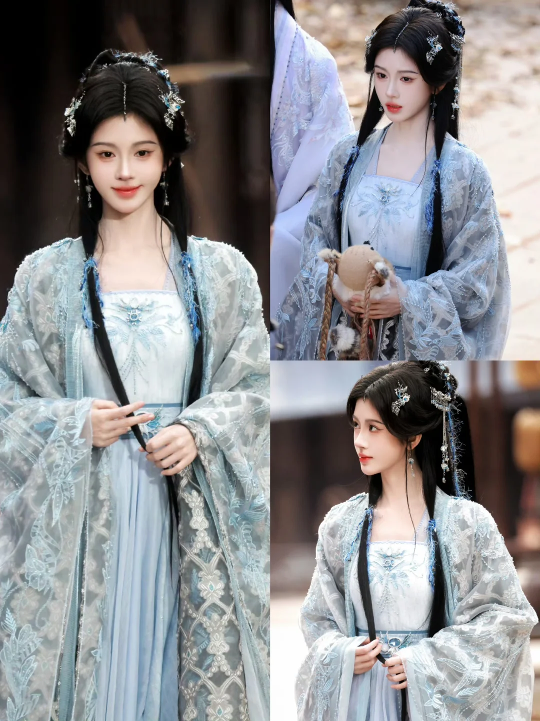 感受到导演对一番女主妆造的用心了