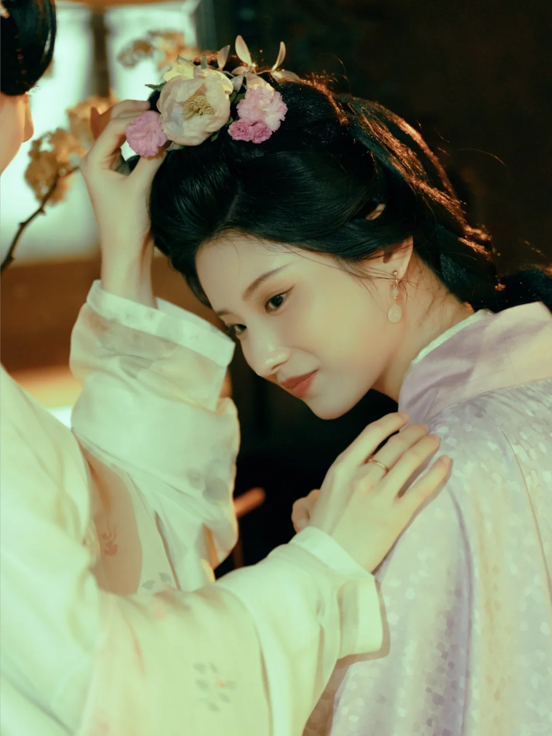 仕女图群像|卖花担上，买得一枝春欲放。