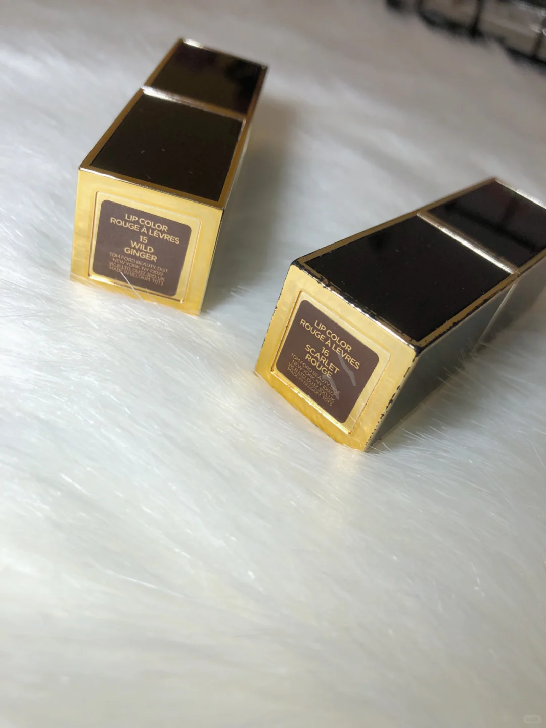 Tom Ford#15 & Tom Ford#16 试色对比?