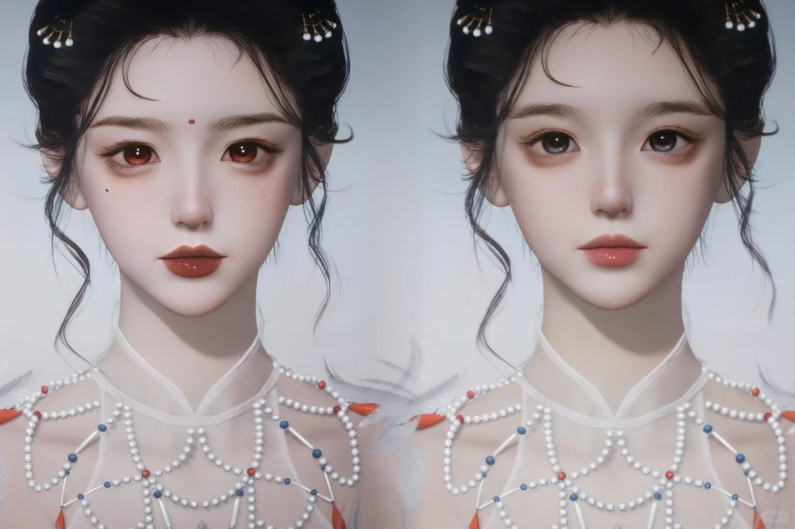 少东家的淡妆浓妆生活妆都有了