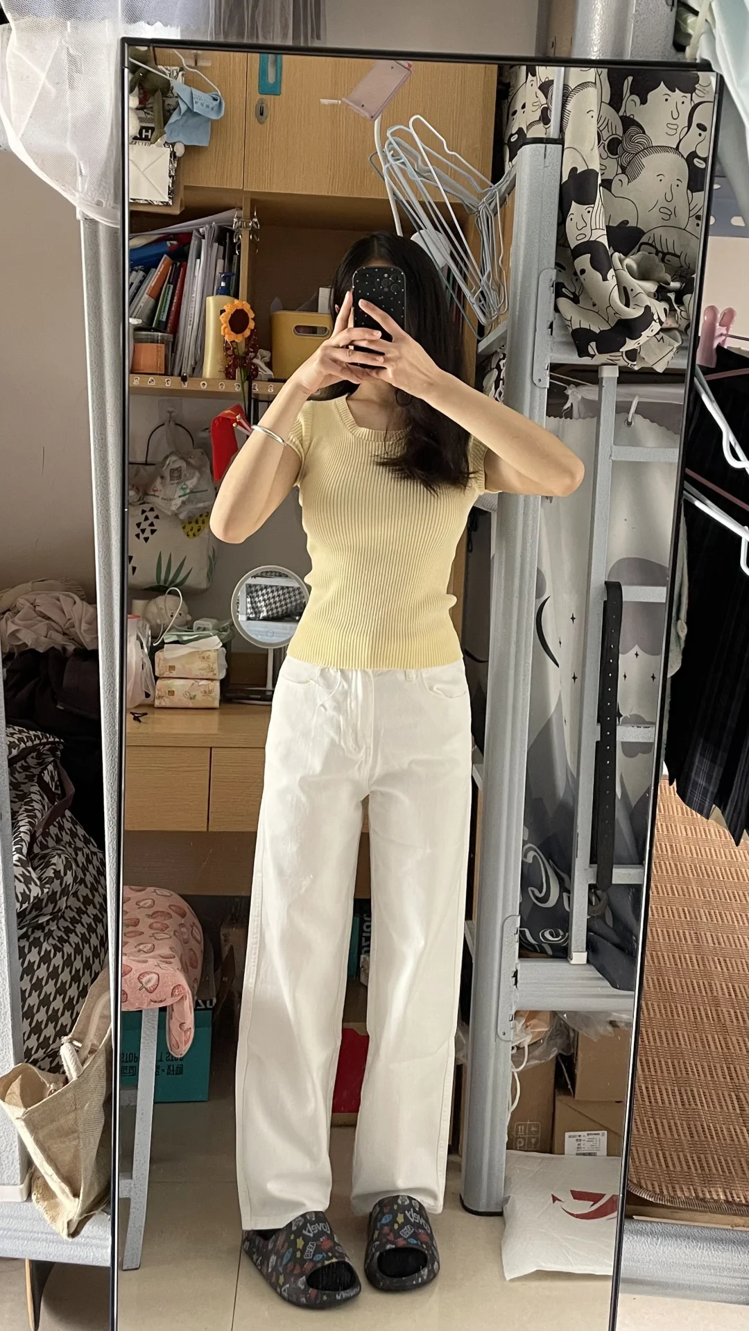 不同版型的白色裤子来啦！！！
