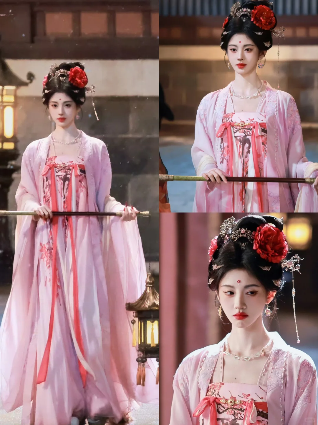 感受到导演对一番女主妆造的用心了