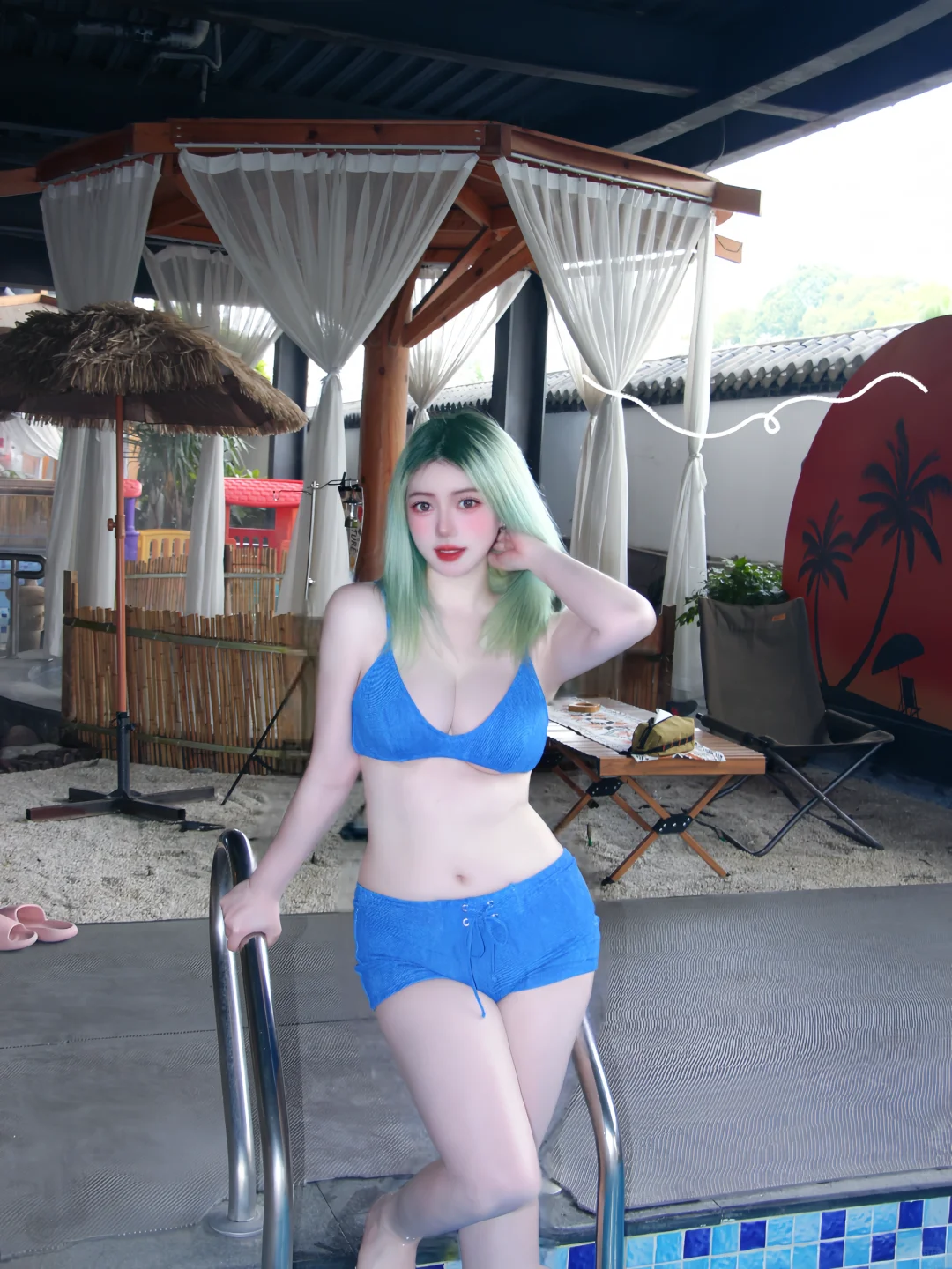 isfp微胖女孩的夏日泳装分享，无不良引导
