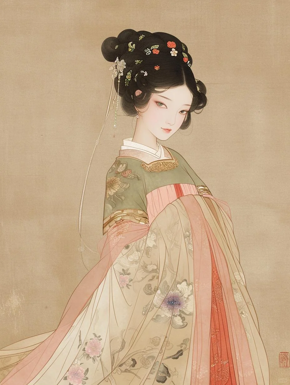 唐宫美人图‖如花似玉，豆蔻年华，红颜未老