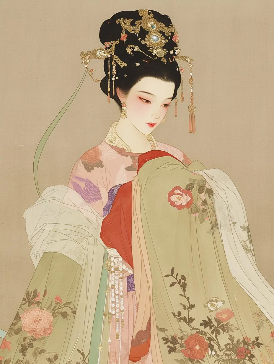 唐宫美人图‖如花似玉，豆蔻年华，红颜未老