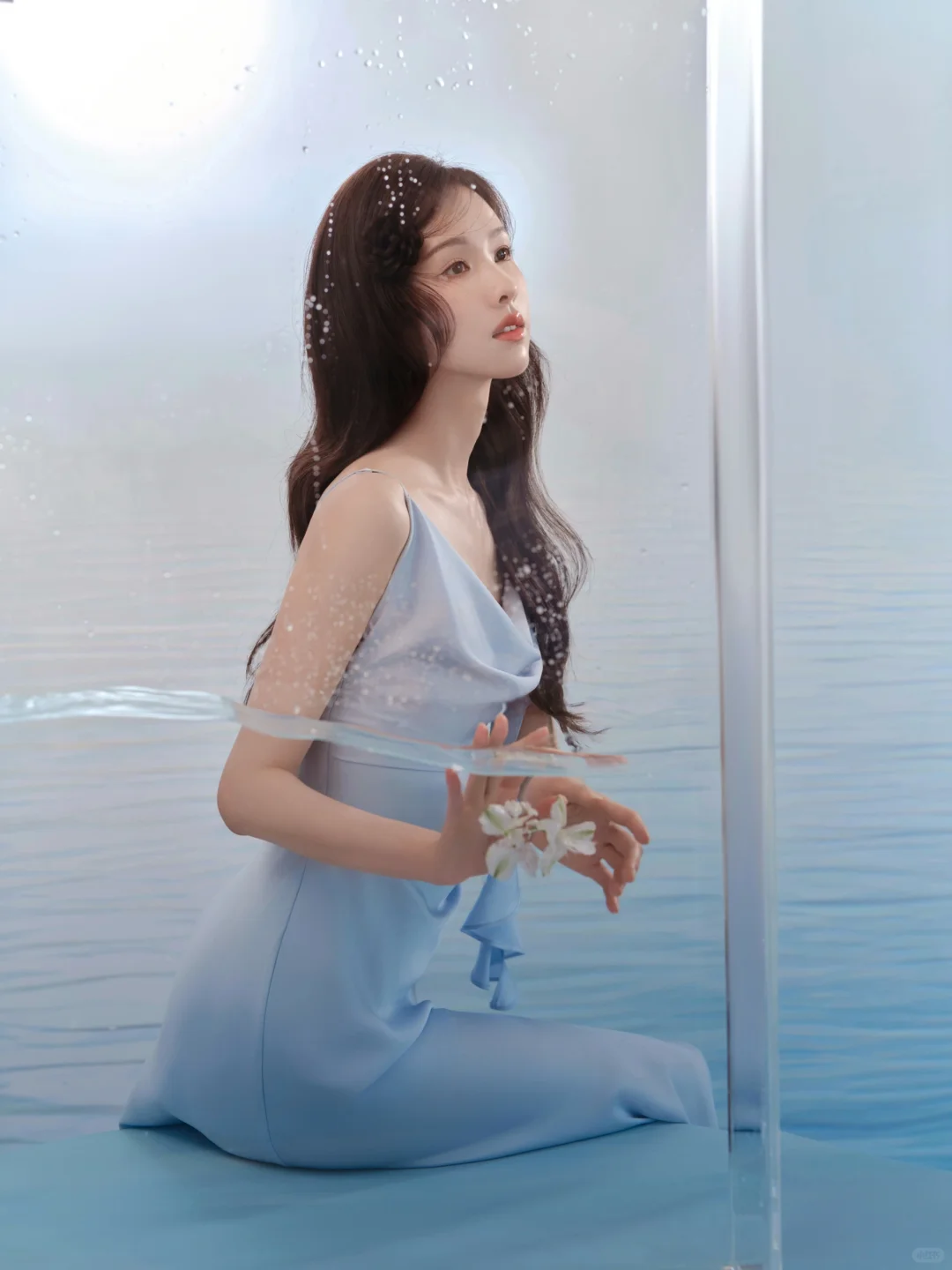海水缱绻灵动少女～陈都灵