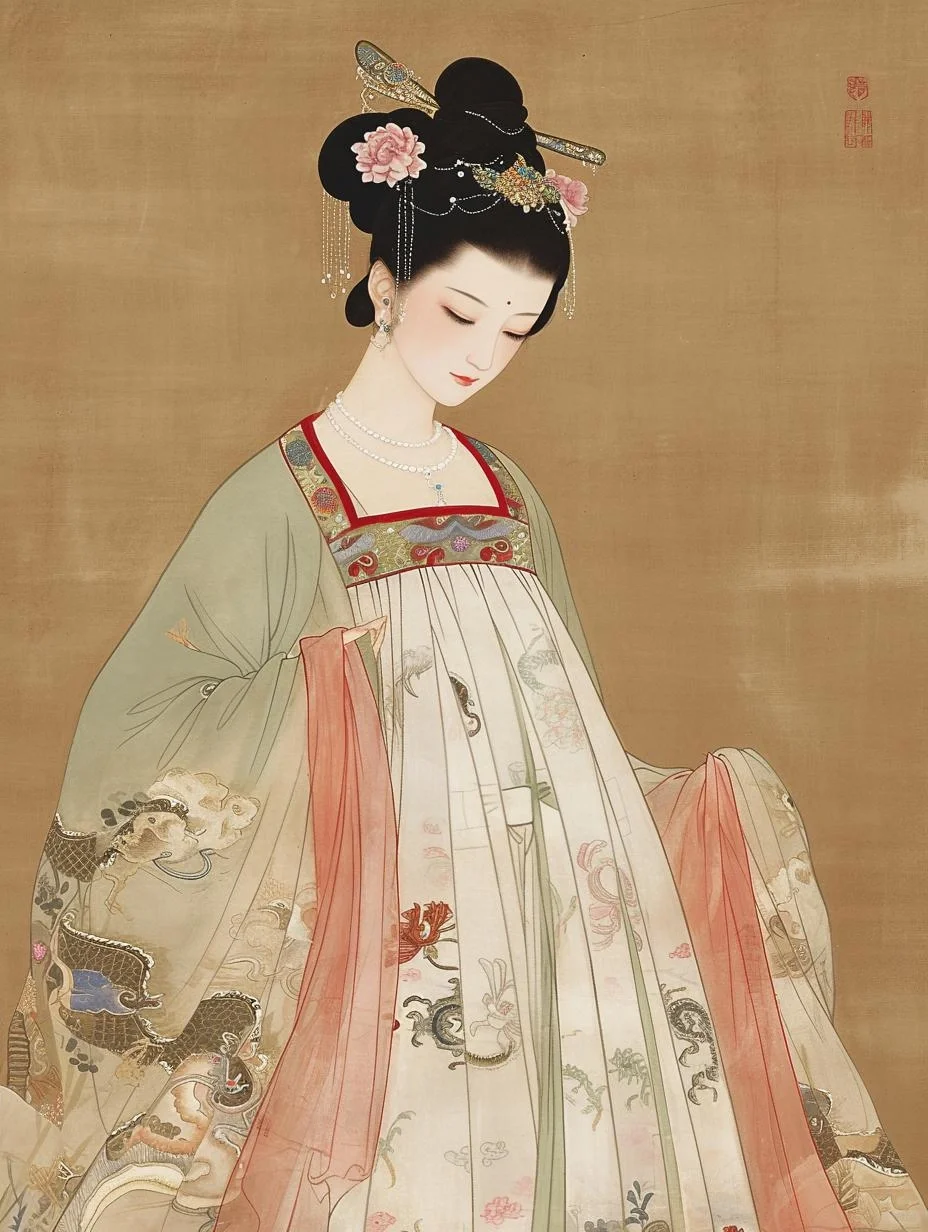 唐宫美人图‖如花似玉，豆蔻年华，红颜未老