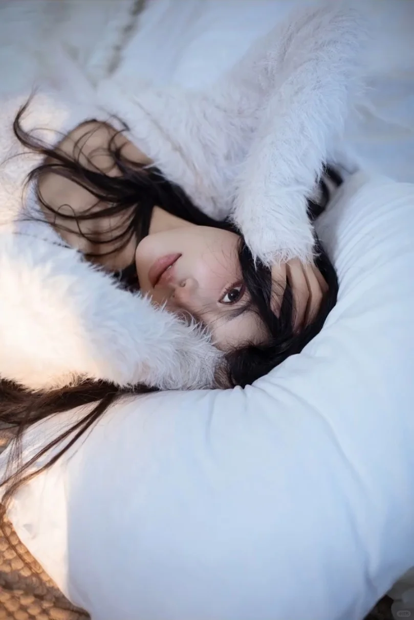 秋冬下的慵懒感，真的太绝了！ | 韩女写真
