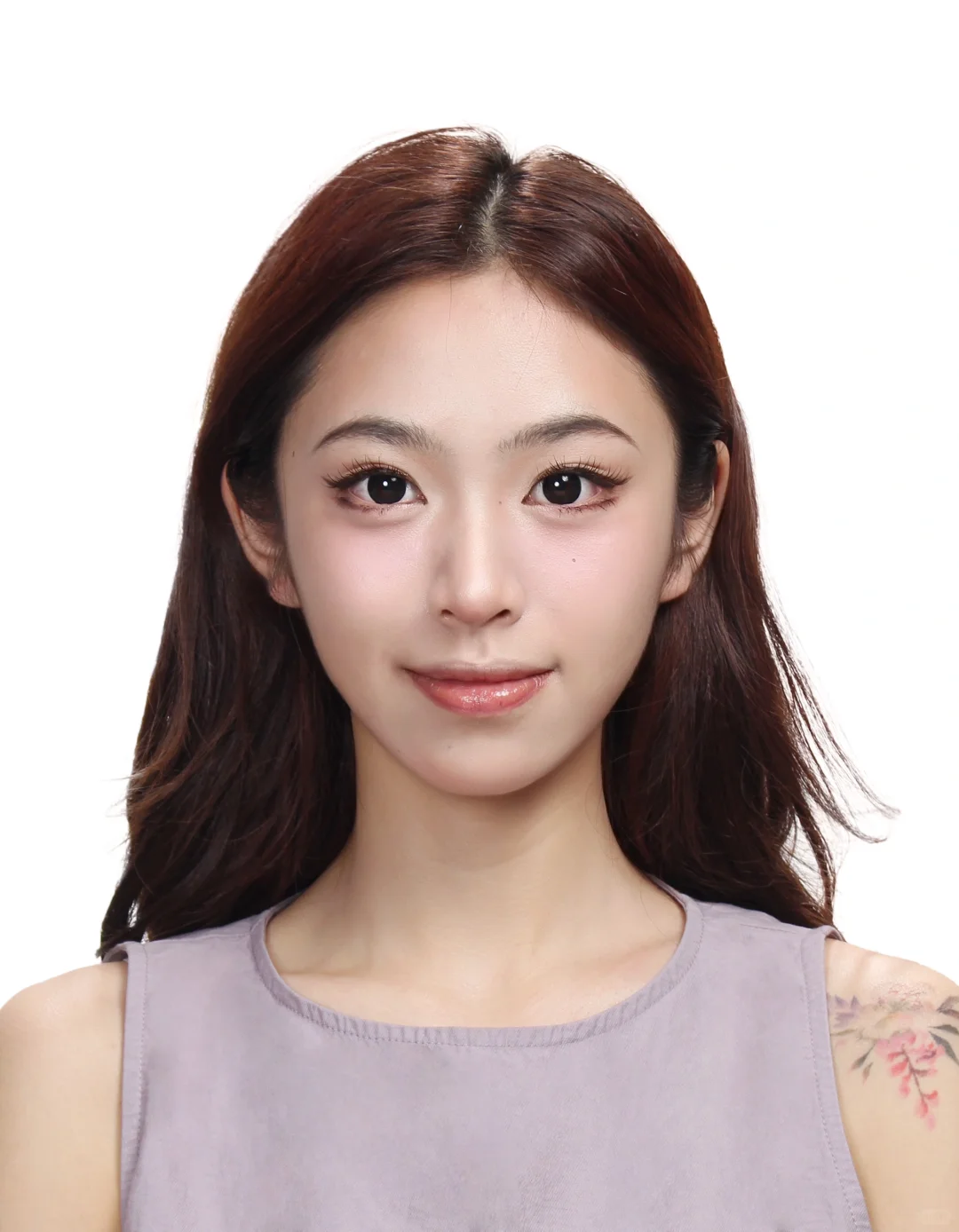 家楼下10元搞定韩女证件照