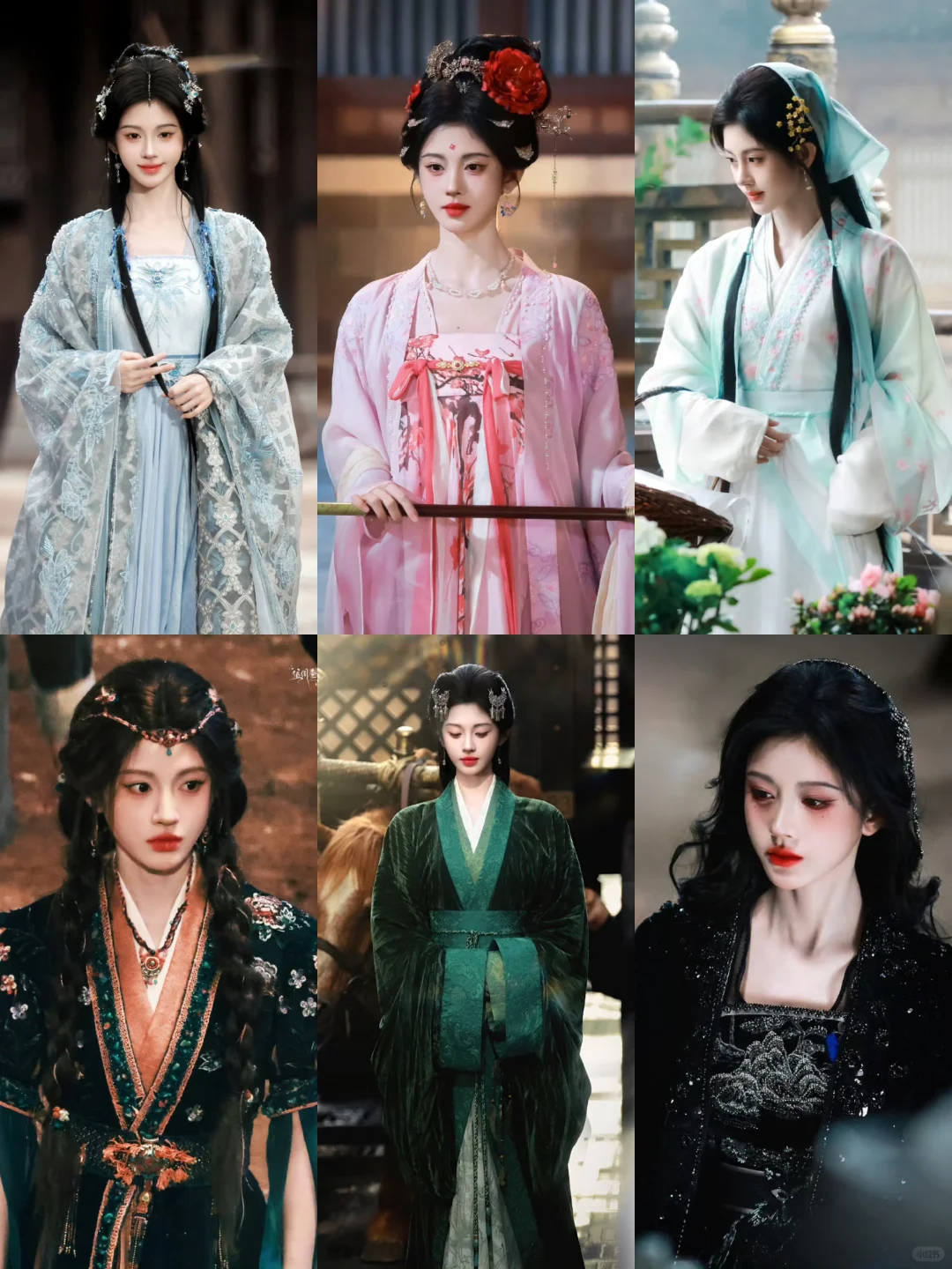感受到导演对一番女主妆造的用心了