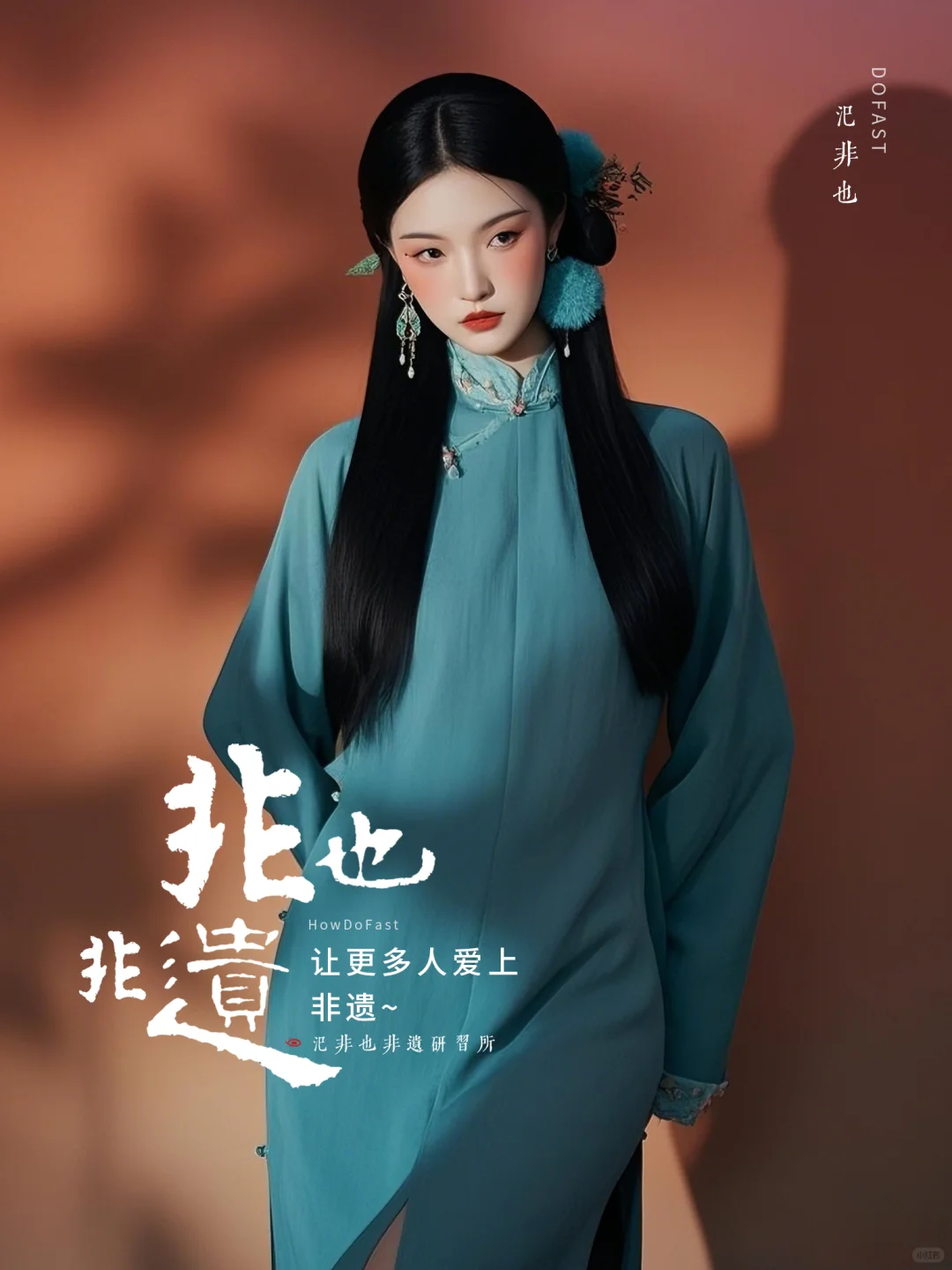 不是，这也太气质了吧！青绿古装适合每个女孩
