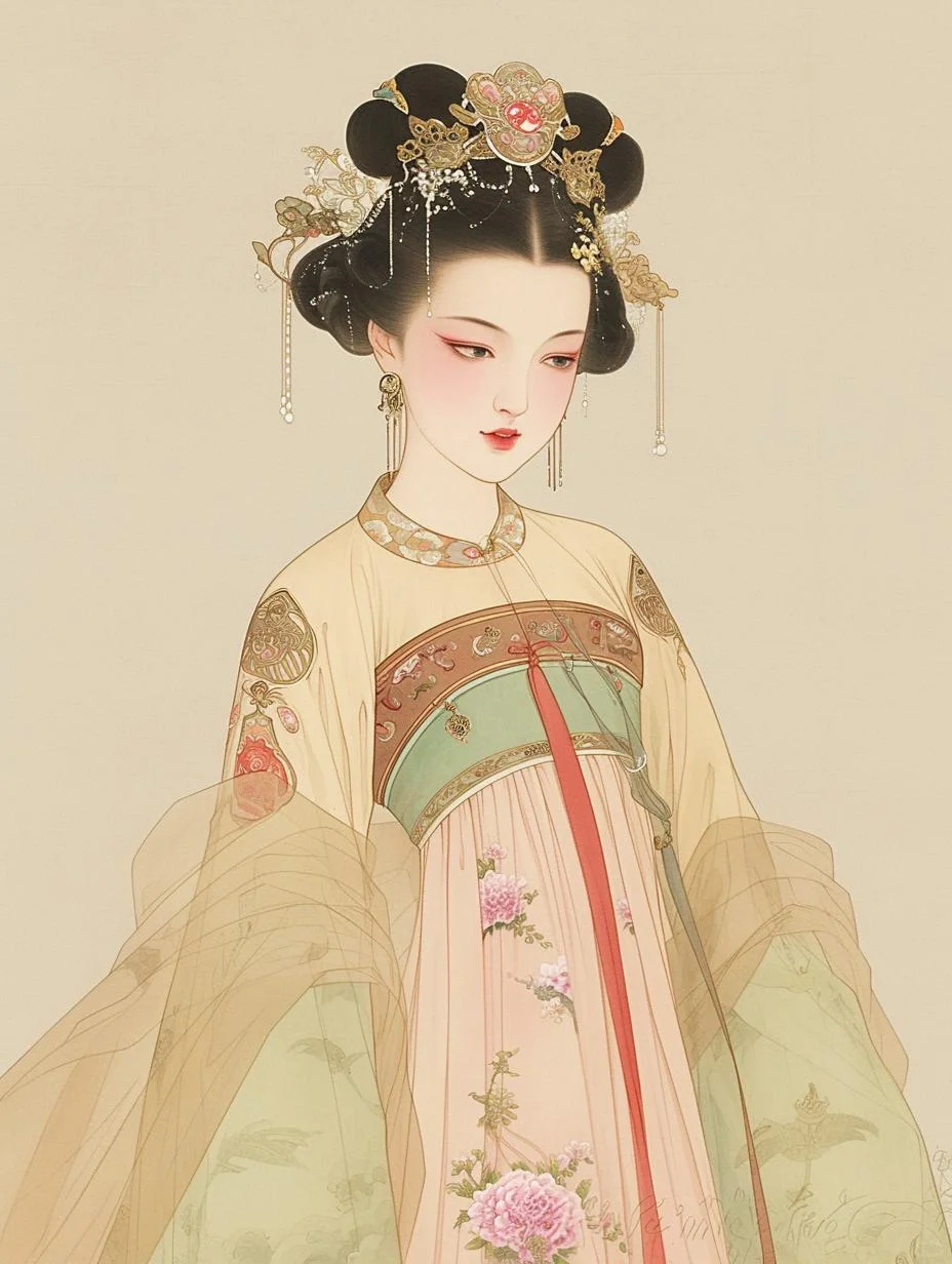 唐宫美人图‖如花似玉，豆蔻年华，红颜未老