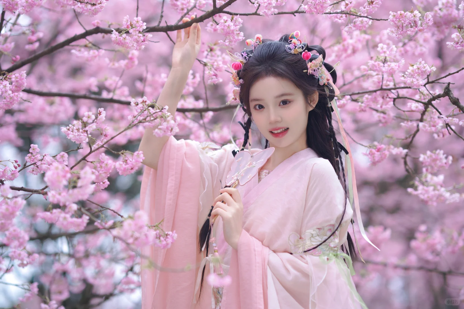 赴一场春日浪漫樱花🌸之约～重庆汉服约拍