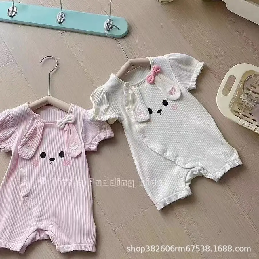 夏日必备👶柔软卡通连体衣