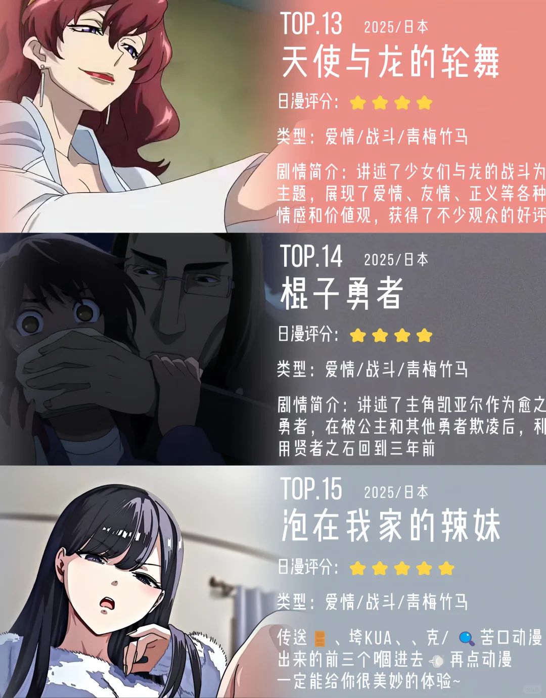 国内霸榜外媒猛踩，这些日漫真的过时了❗️