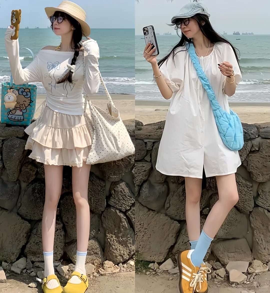 29💰夏日海边游玩穿搭分享