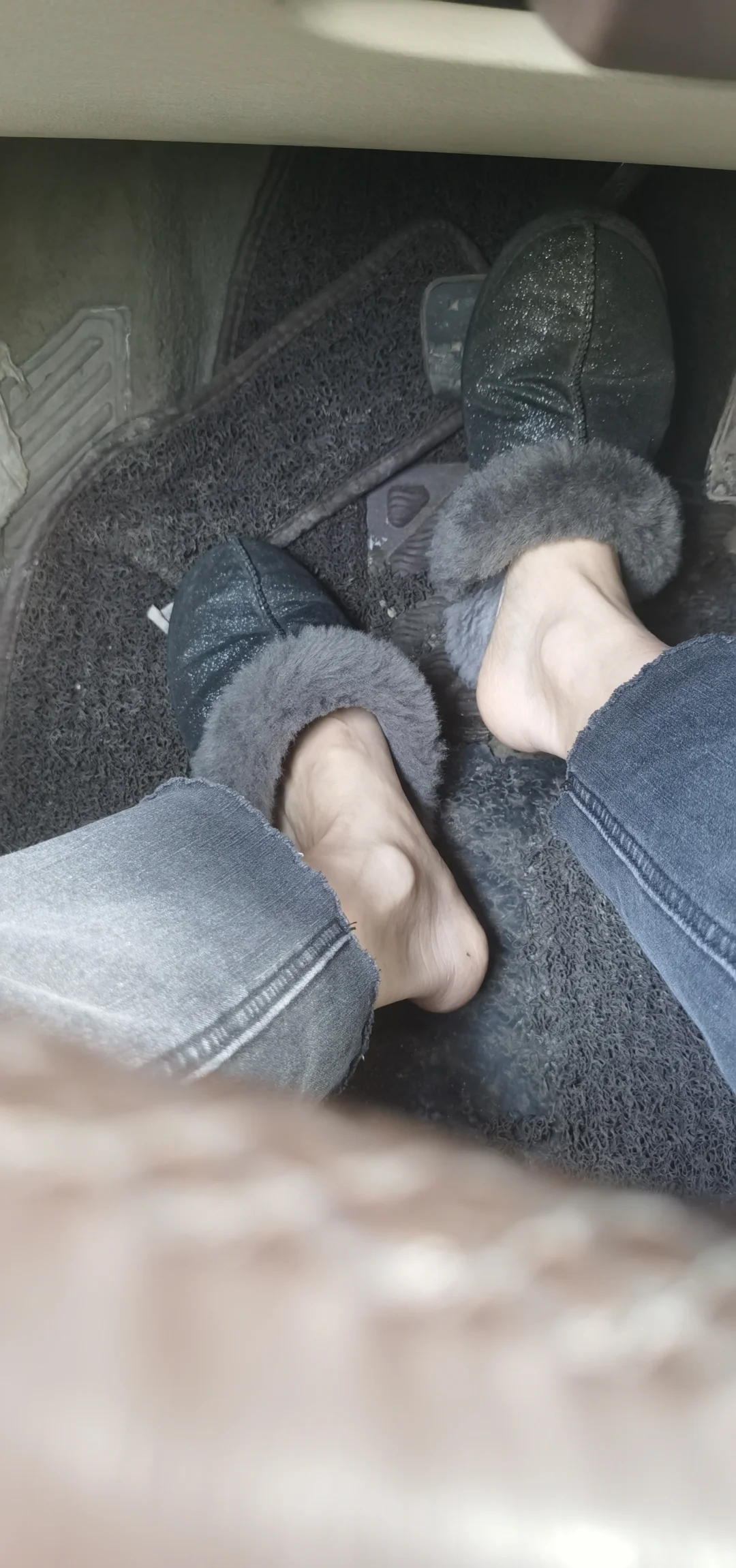 美甲师开车现场