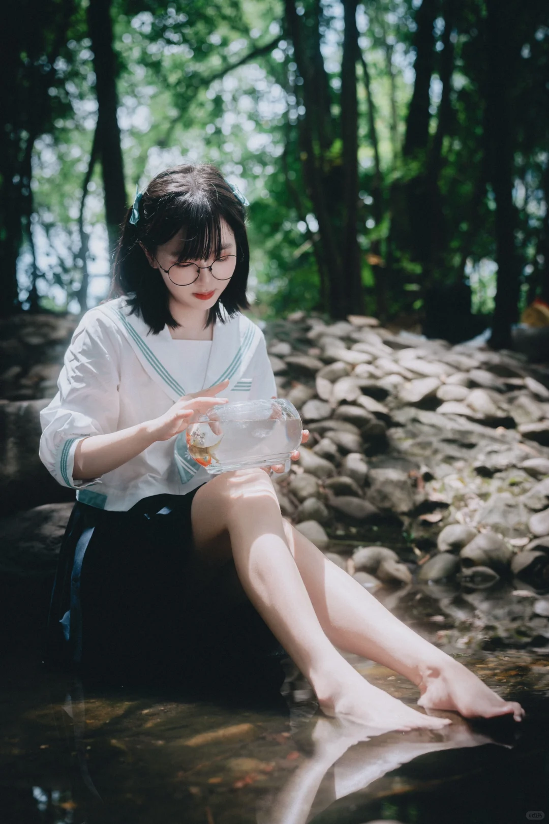清凉的水花，夏日最美的邂逅🌊