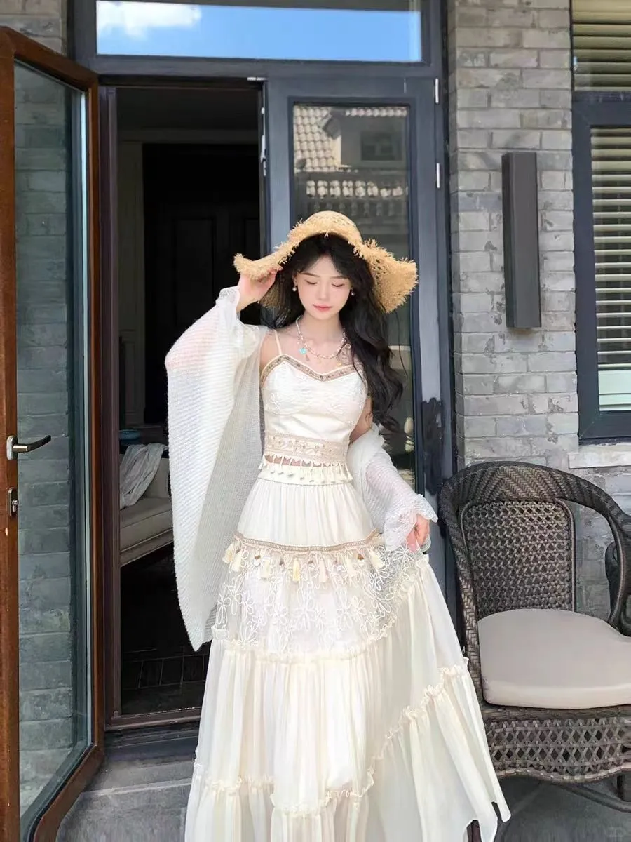 海边旅游穿搭太美了吧