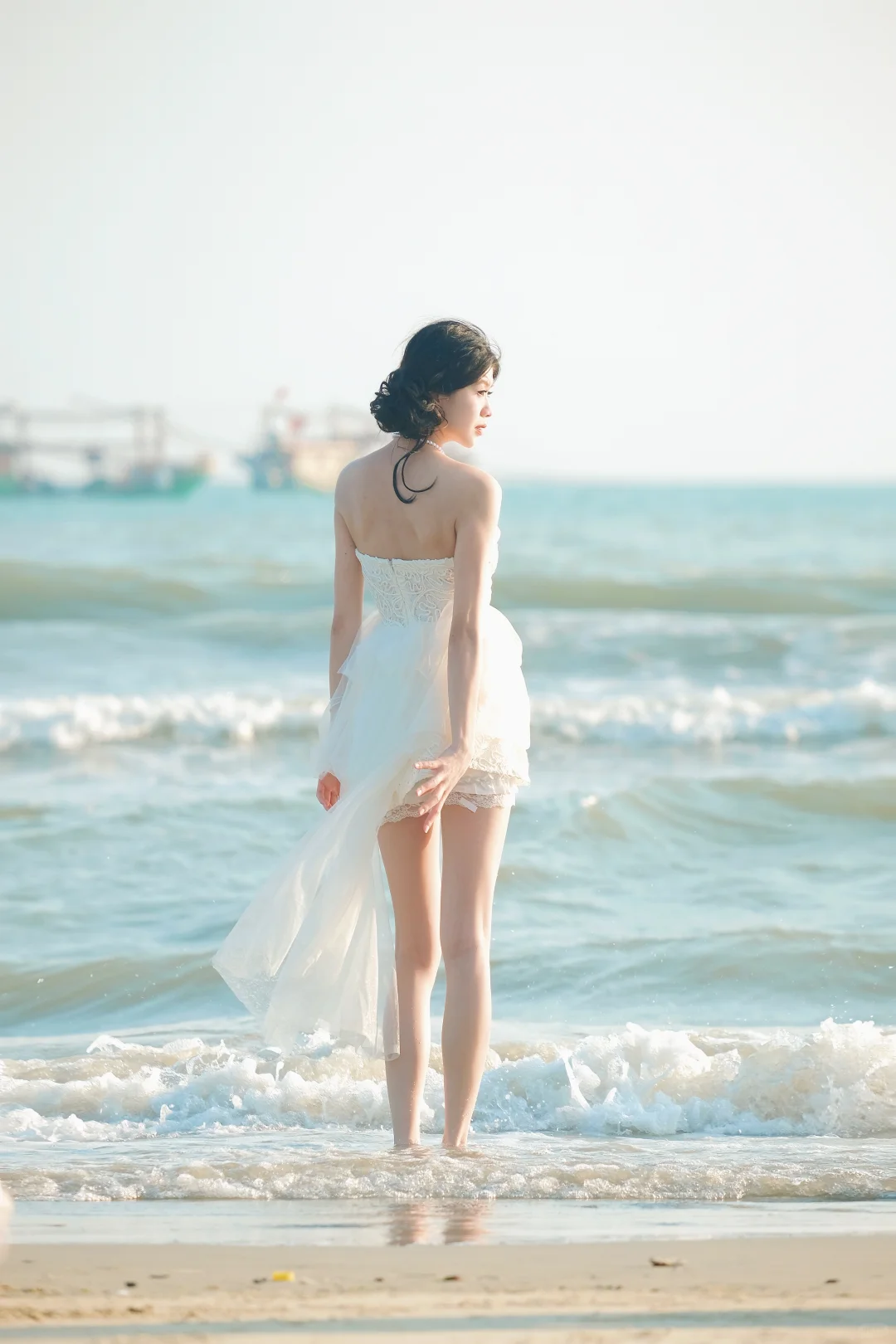 北海女摄影师