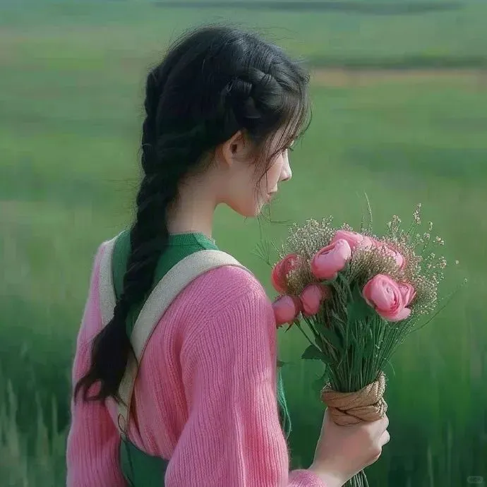 绿色清新感𝒊𝒏𝒔女生头像