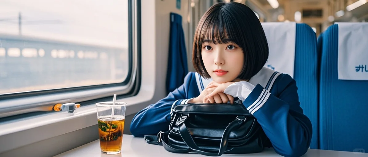 救命！这套JK制服写真被 100+人追着问链接