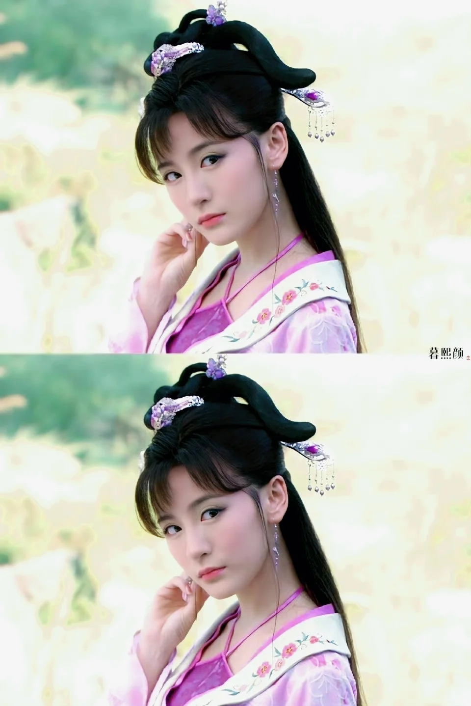 以前的妆造有多走心，蝴蝶妖真的妆造非常像