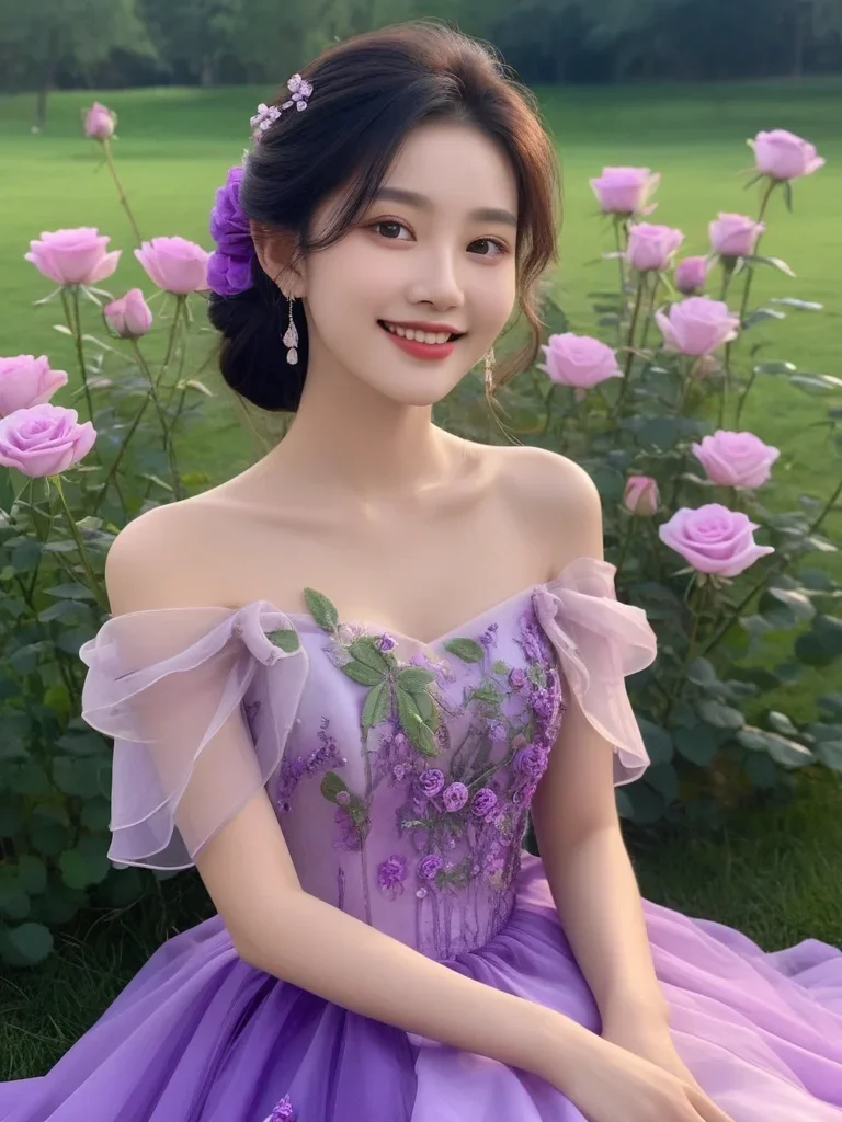 遇见最好的自己的美女图