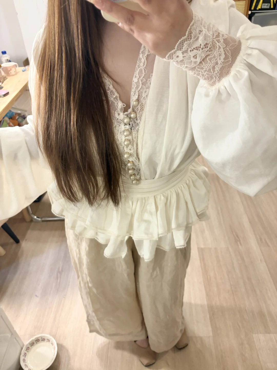 150cm｜等了一年的蕾丝上衣我也来反馈一下❗️