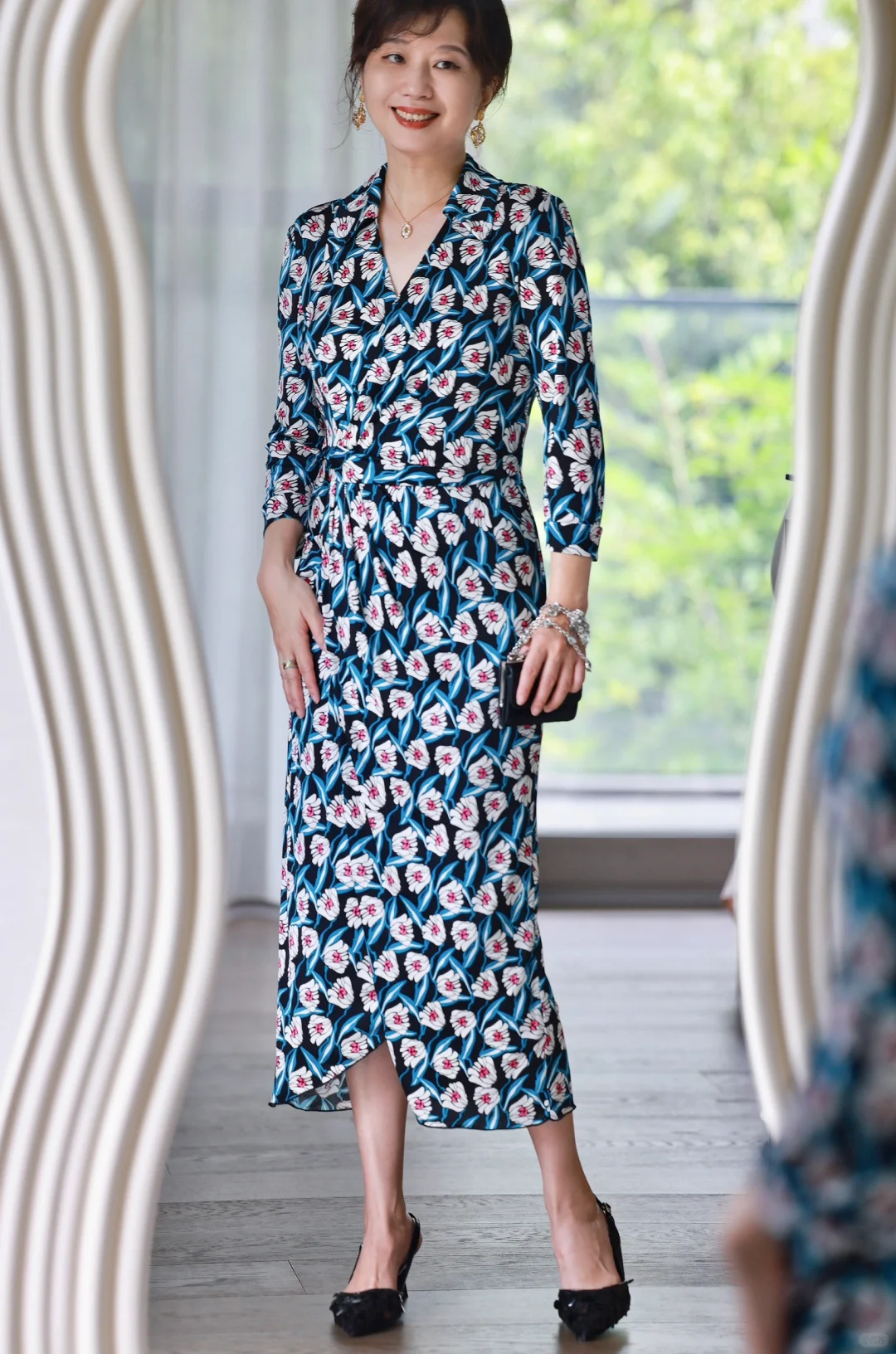 40+熟女OOTD｜花的世界里，生活永远不会暗淡