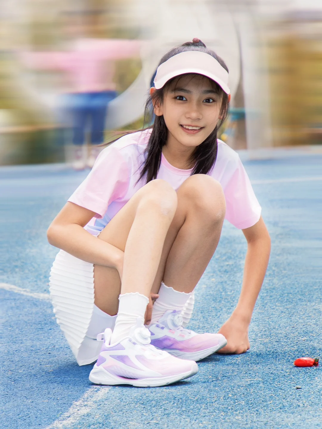 在公园碰到这样的女孩想多看两眼～