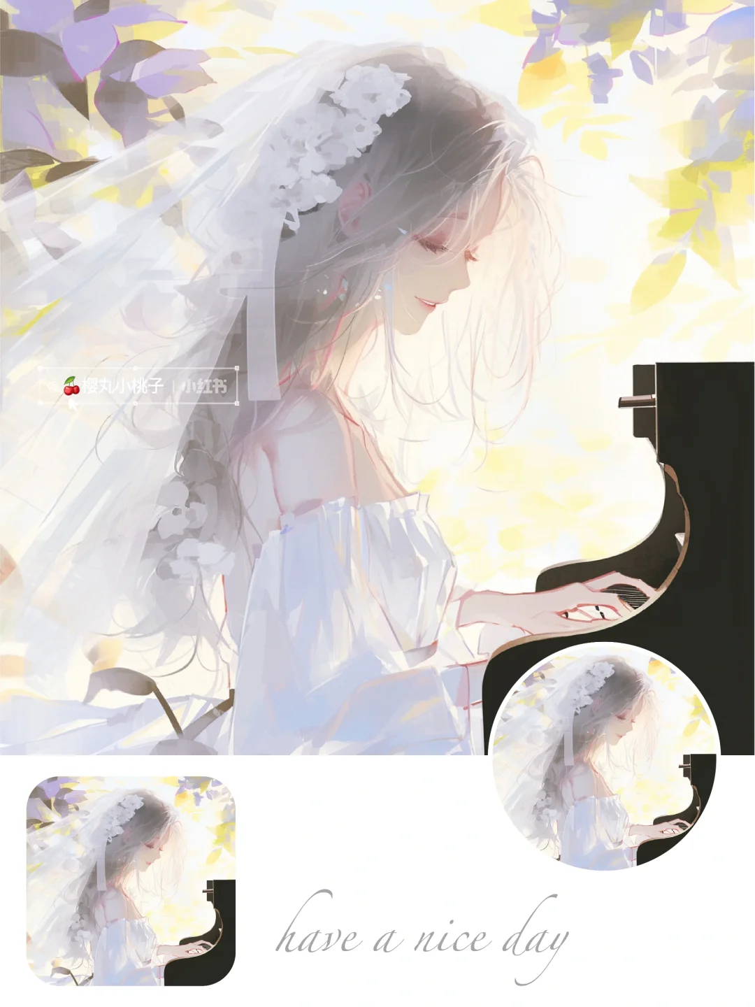 梦中的婚礼🎶氛围感绝美女头