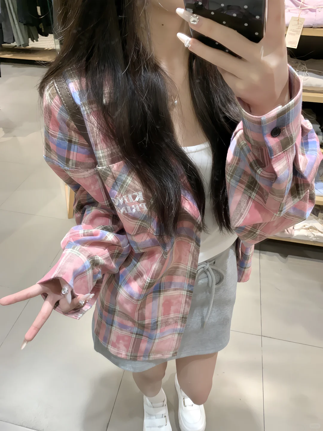 ₍^ >ヮ< ^₎๑♡衬衫外套穿搭