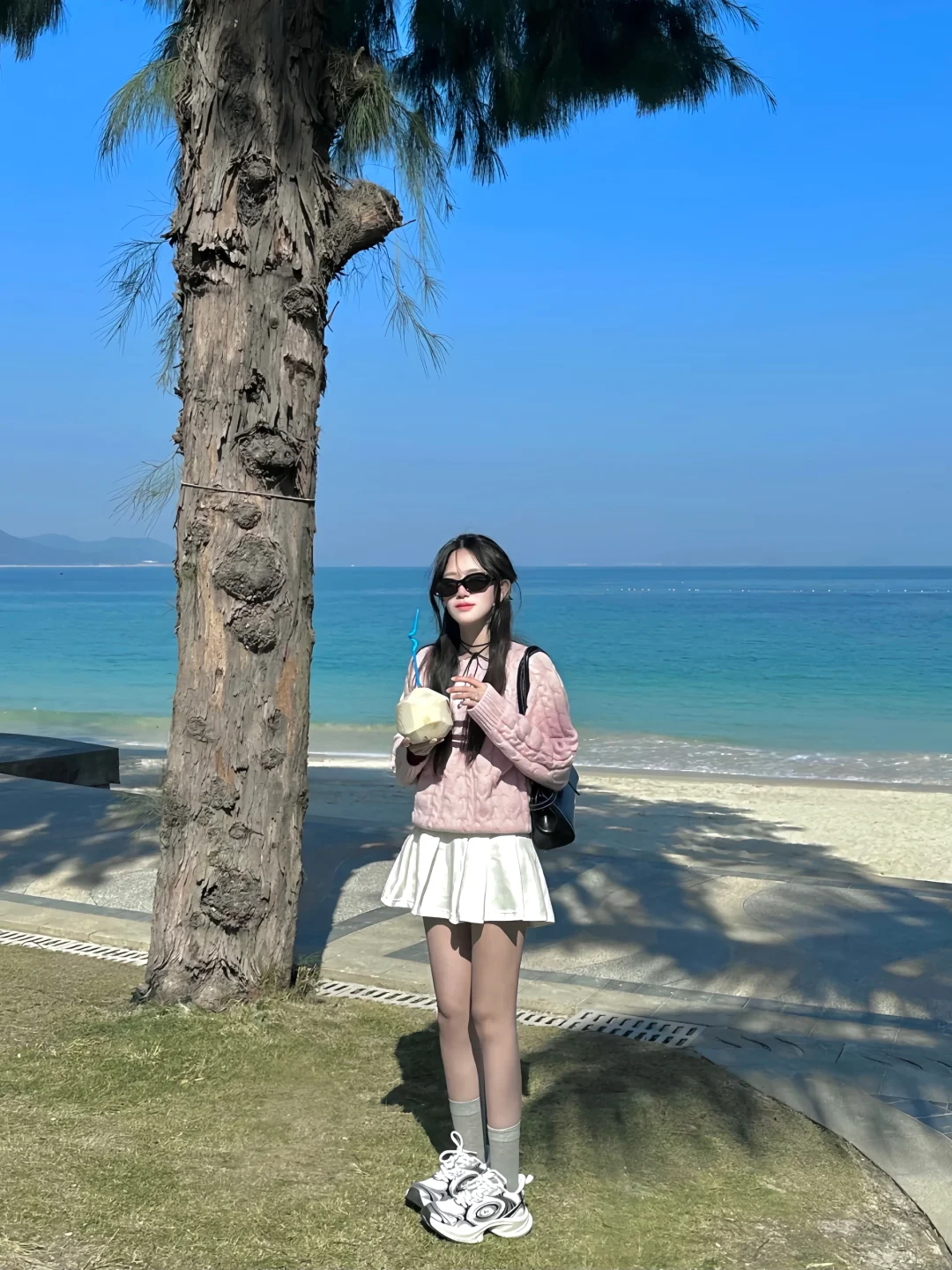 在果冻海边浅春系一下