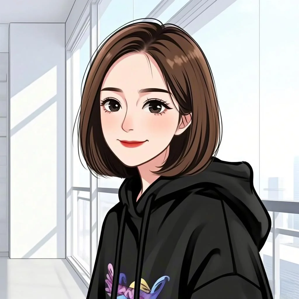 年轻卫衣女生头像，美女图片