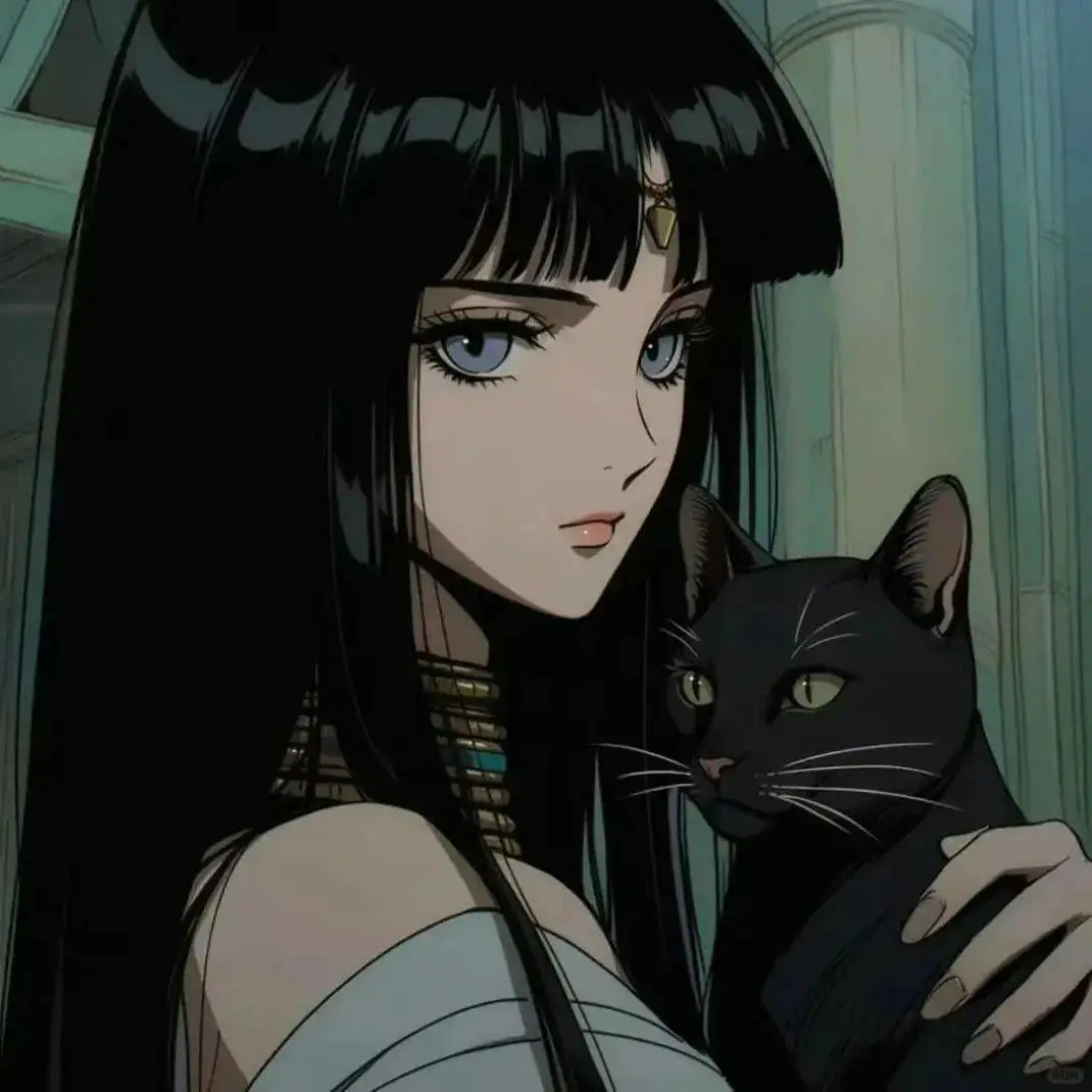 𝗪𝗲𝗖𝗵𝗮𝘁 黑白系动漫女头
