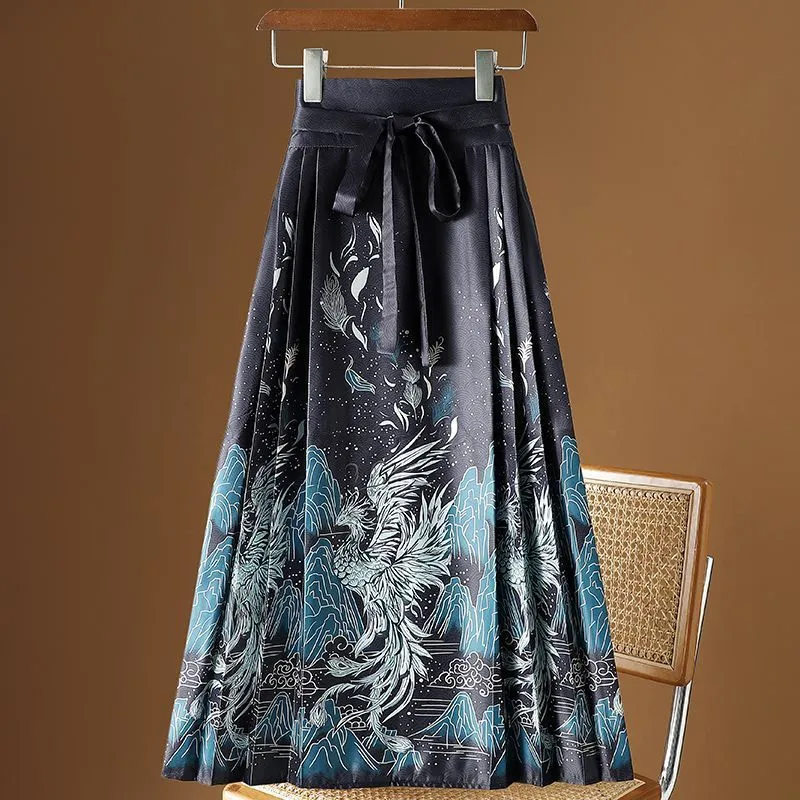 春秋新款👘汉服半身裙女生必备