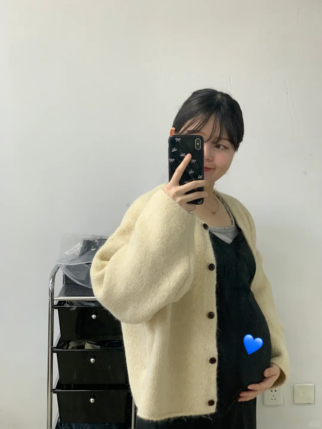 一切准备就绪 期待宝宝出生～💙👶🏻🤭