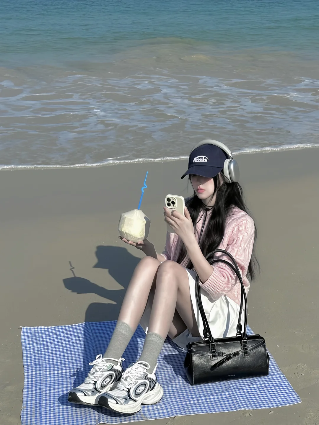 在果冻海边浅春系一下