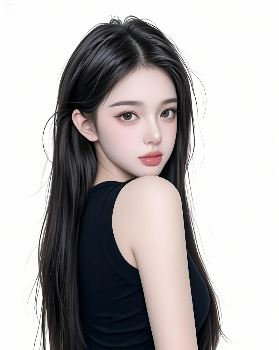 𝐒𝐡𝐚𝐫𝐞女头｜浅棕vs黑色